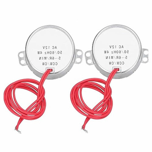 SYNCHRONOUS MOTOR 50TYC 4W 12V MICRO REDUCTION CW/CCW 2 PCS FOR HOME