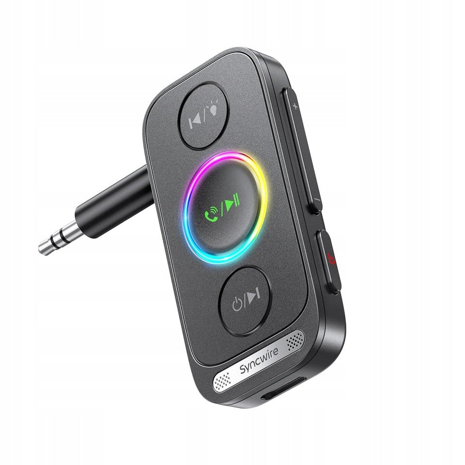 SYNCWIRE SW1020 Bluetooth 5.4 AUX RGB Hi-Fi Receiver for Car