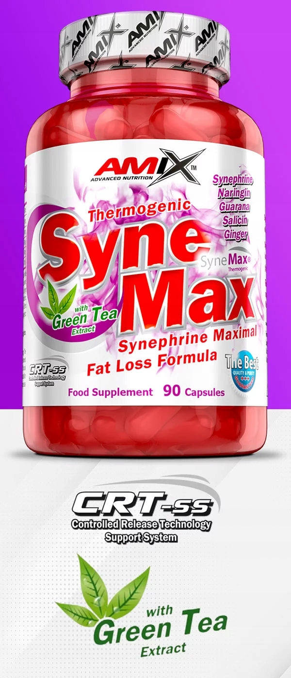 SYNEPHRINE for weight loss, less appetite fat burning Amix Packaging status original