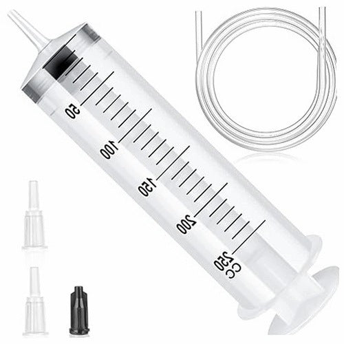 SYRINGE 250 ML WITHOUT ANIMAL FEEDING NEEDLE PAINTING PAINTS