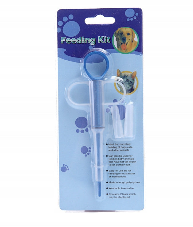 SYRINGE APPLICATOR FOR ADMINISTERING TABLETS TO CATS DOGS DISPENSER Device type other