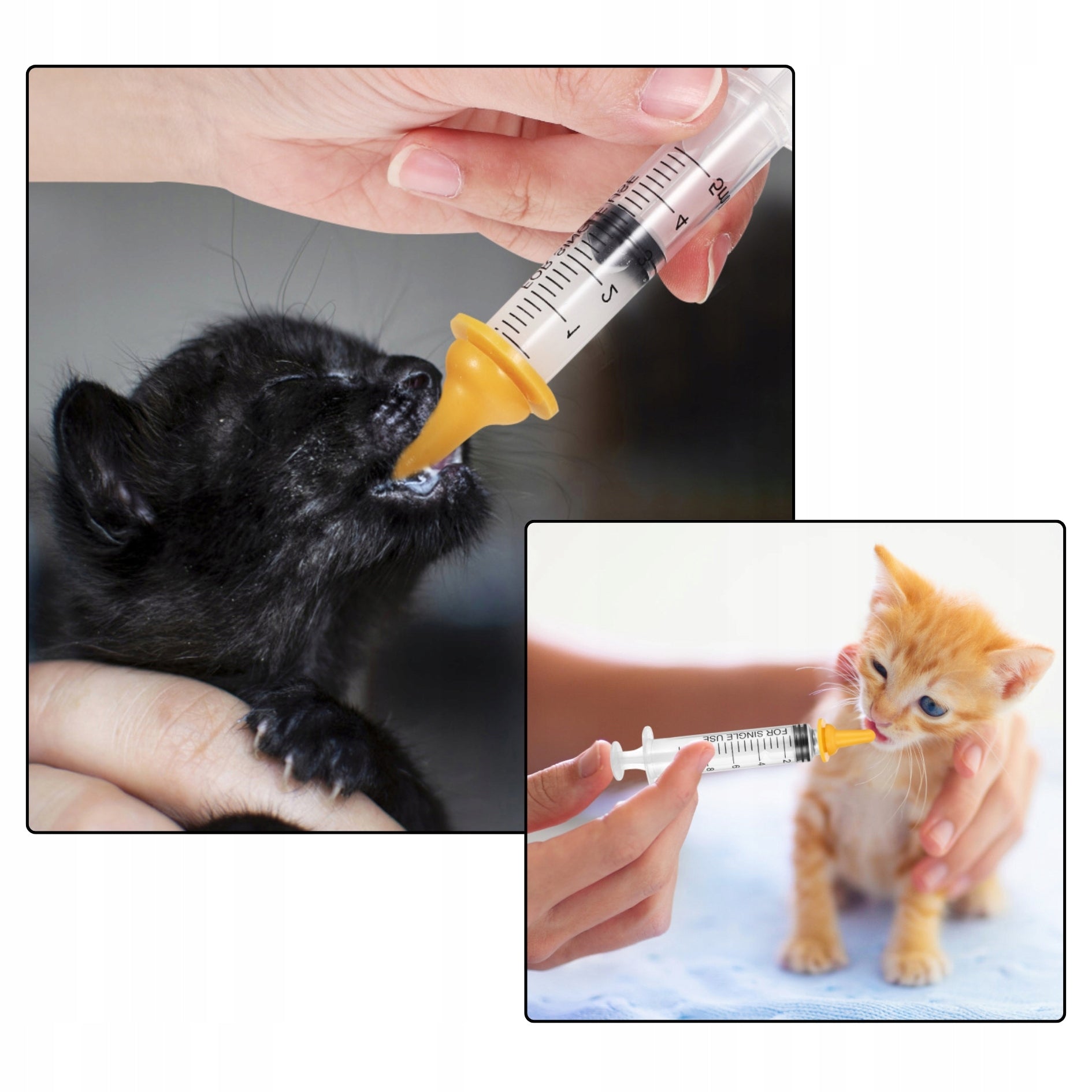 SYRINGES DOG FEEDING BOTTLE KITTEN PUPPIES + PACIFIERS EAN (GTIN) 5907494721716