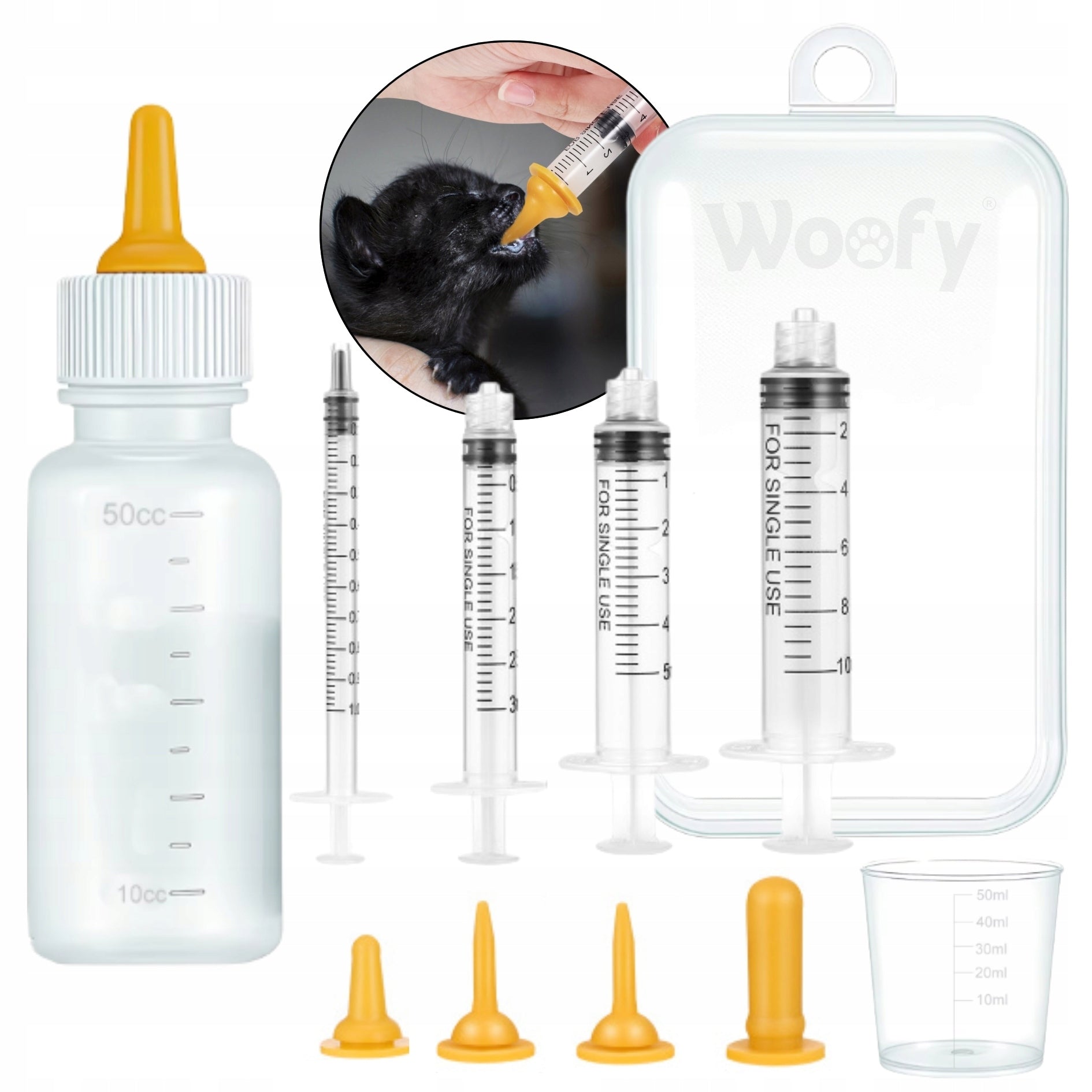 SYRINGES DOG FEEDING BOTTLE KITTEN PUPPIES + PACIFIERS
