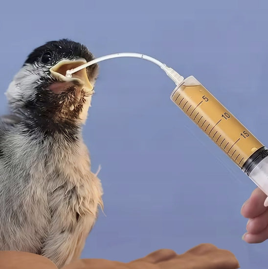 SYRINGES WITH TUBES FOR MANUAL FEEDING OF HEDGEHOG BIRD CHICKS Trade name STRZYKAWKI Z RURKAMI DO RĘCZNEGO KARMIENIA ZWIERZĄT PISKLĄT PTAKÓW JEŻY