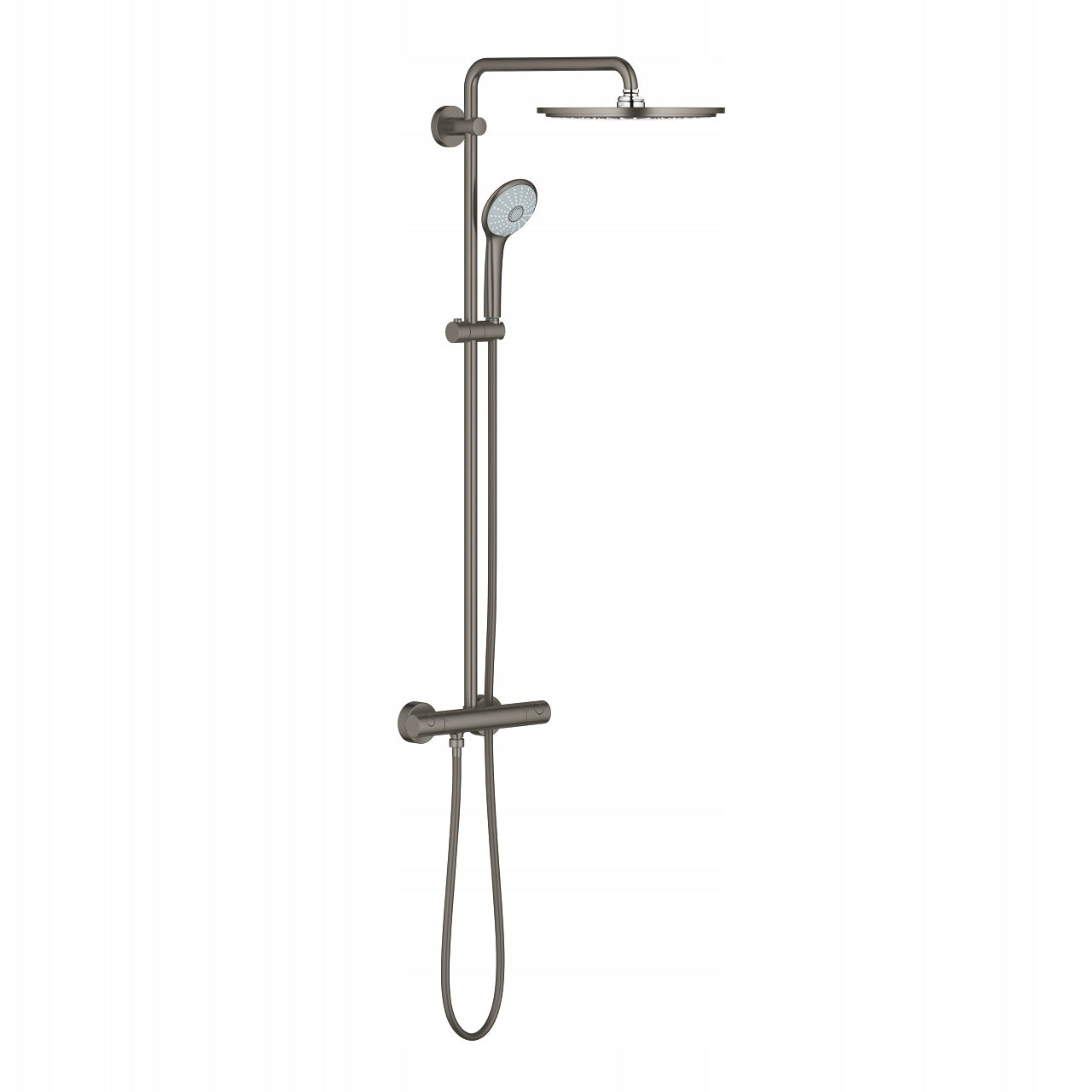 Grohe Euphoria System XXL 310 Duschset mit Thermostatarmatur, gebürsteter Hartgraphit, 26075AL0 