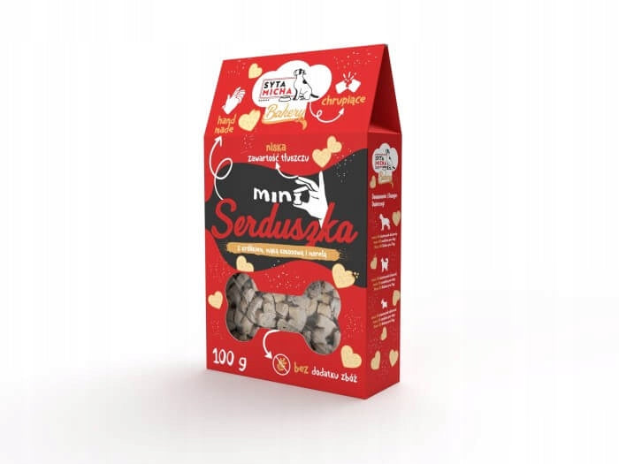 SYTA MICHA BAKERY Mini hearts with rabbit 100g