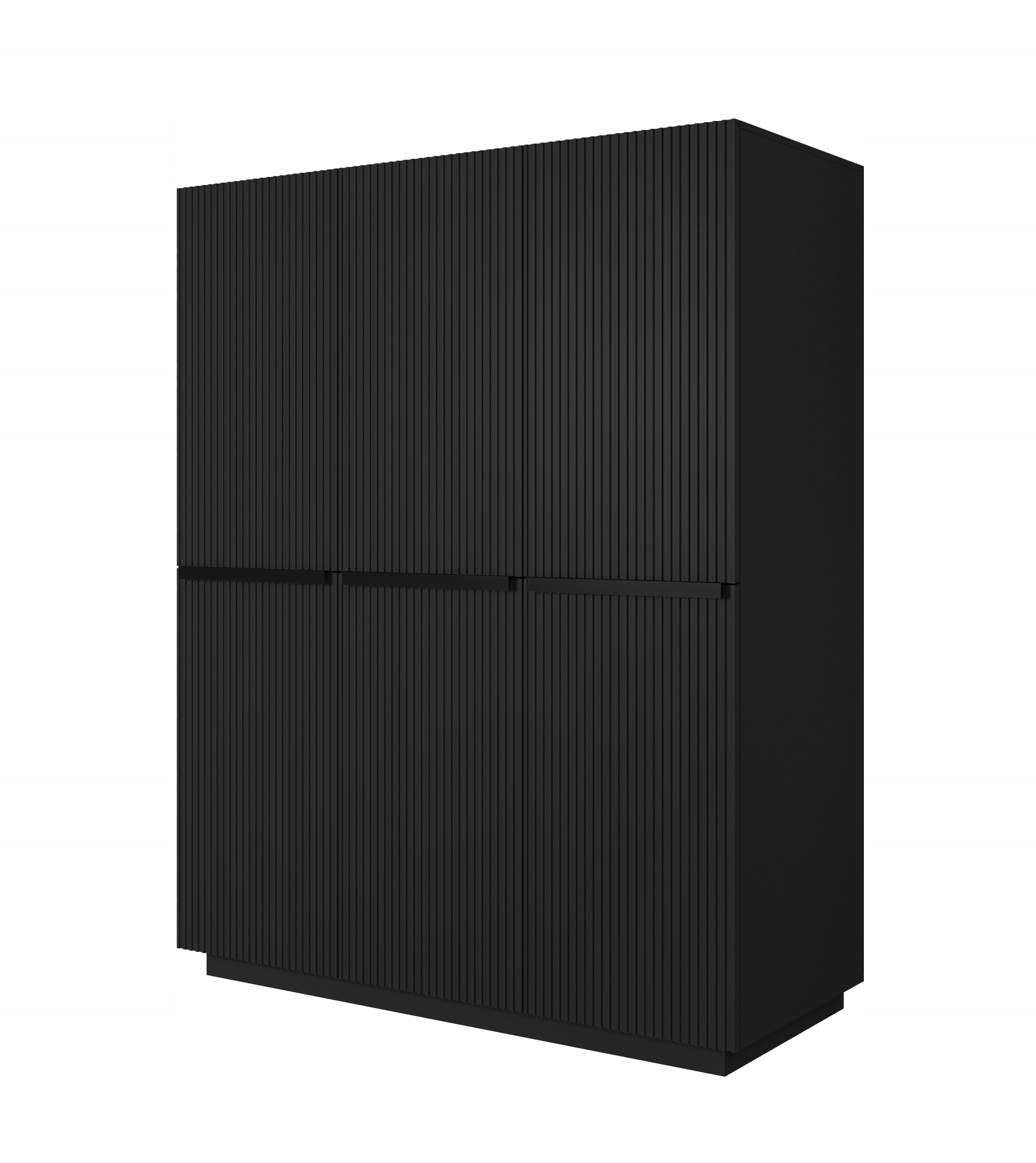 Bogart Nicole 150 Kleiderschrank, schwarz 