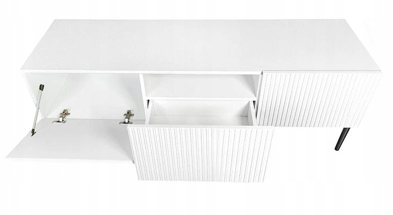 TV-Tisch Bogart Nicole 150, weiß 