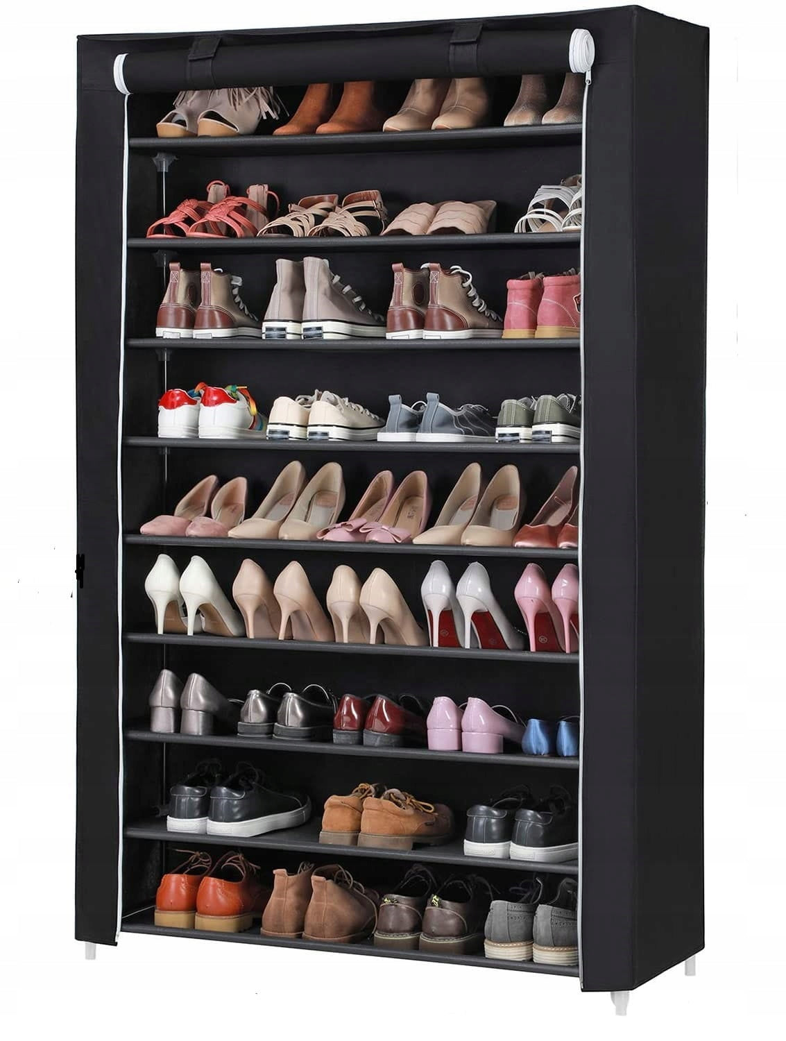Schuhschrank mit schwarzen Rolltüren SONGMICS RXJ00HV1 
