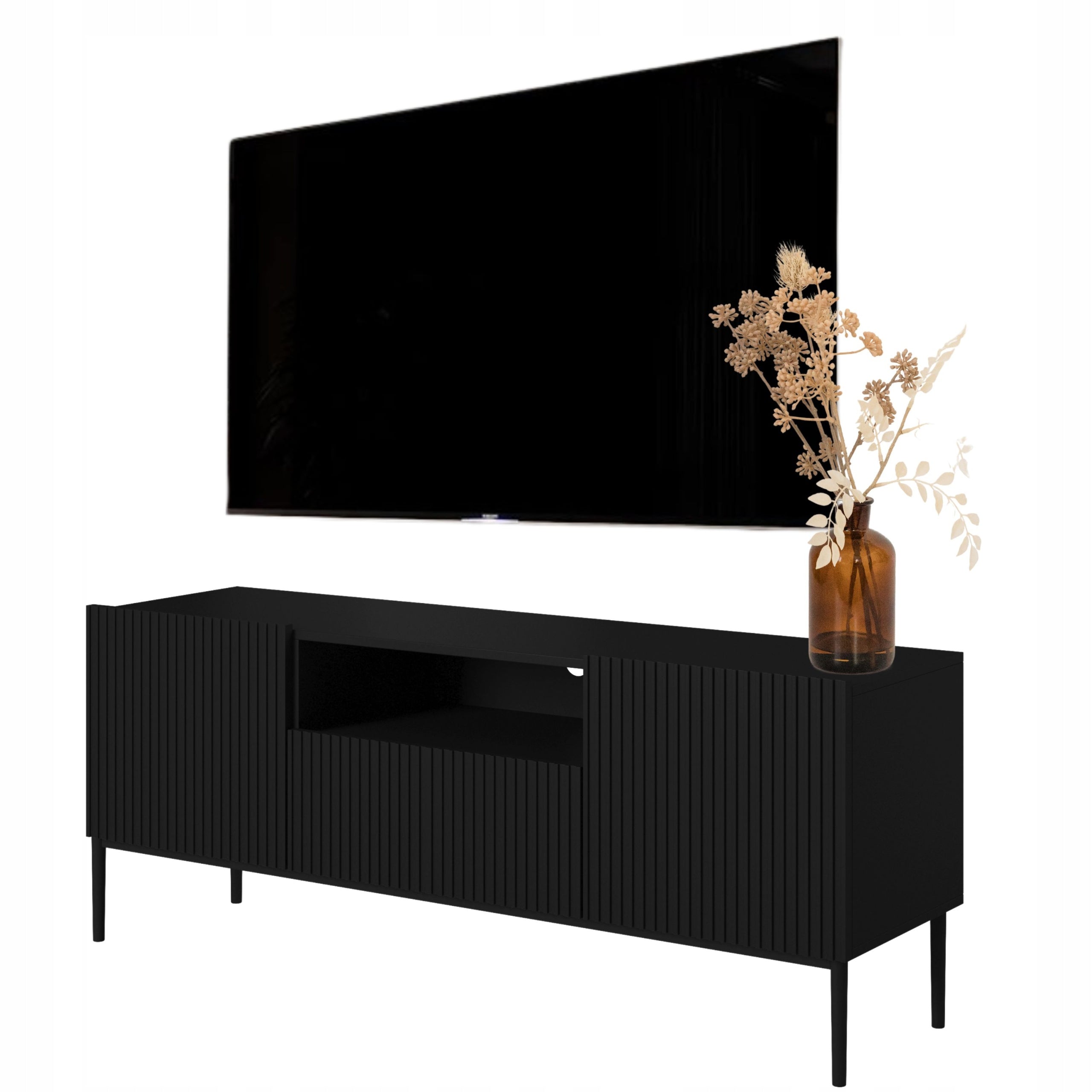 TV-Tisch Bogart Nicole 150, schwarz 