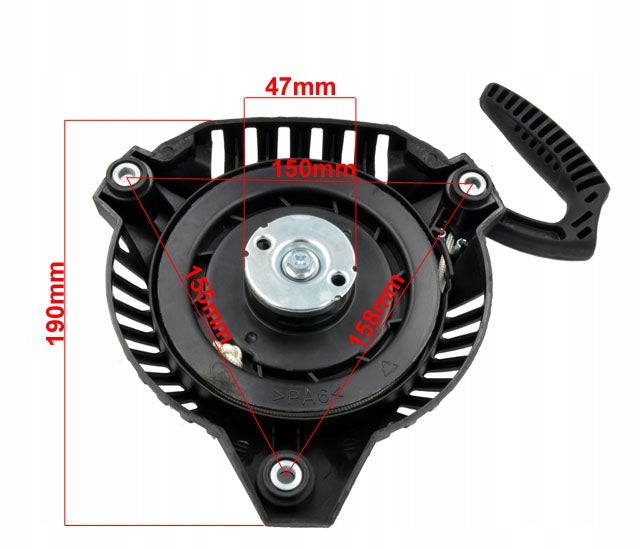 SZARPAK starter mower HECHT NAC KRYSIAK QUALITY Brand German