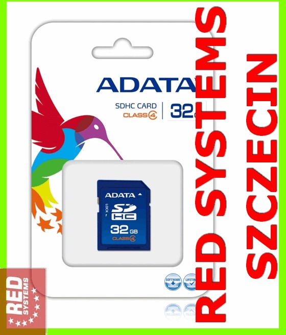 SZCZECIN SecureDigital SD card 32GB ADATA CLASS10 Manufacturer code Premier SDHC UHS-I U1 Class10 32GB