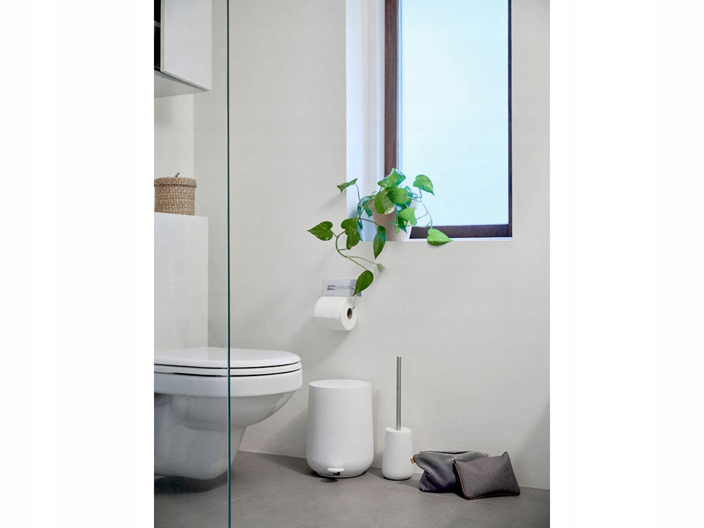 Toilettenbürste Nova, weiß, 10,3 x 37 cm 