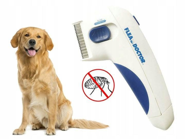Elektrischer Flohkamm für Hunde 