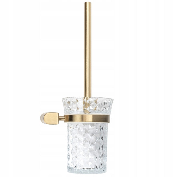 Polierte goldene Toilettenbürste 322229B 