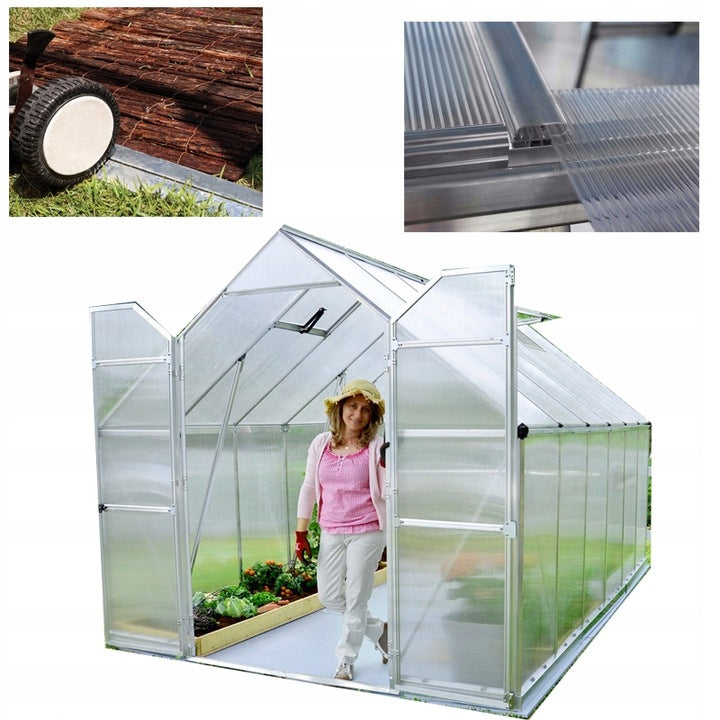 Gewächshaus Balance Hybrid 8,9 m² 