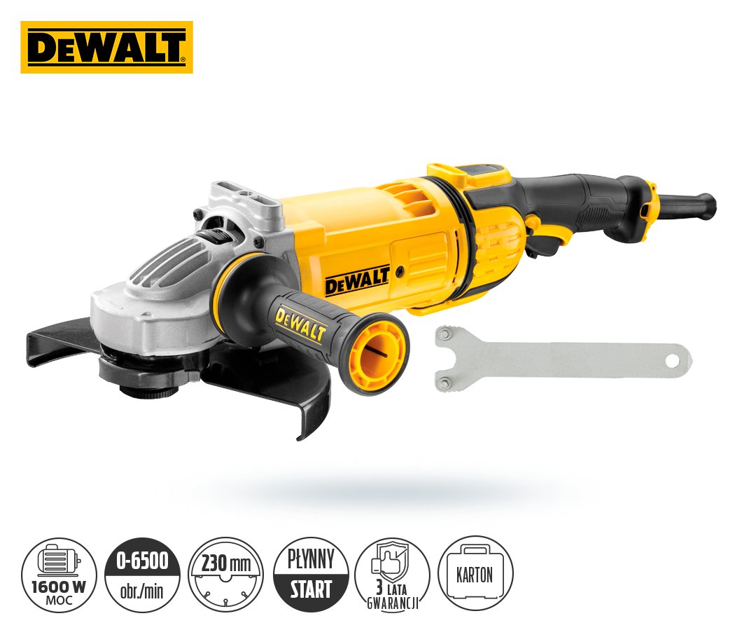 Elektrischer Winkelschleifer DeWalt 2600W 230mm - DWE4579R 