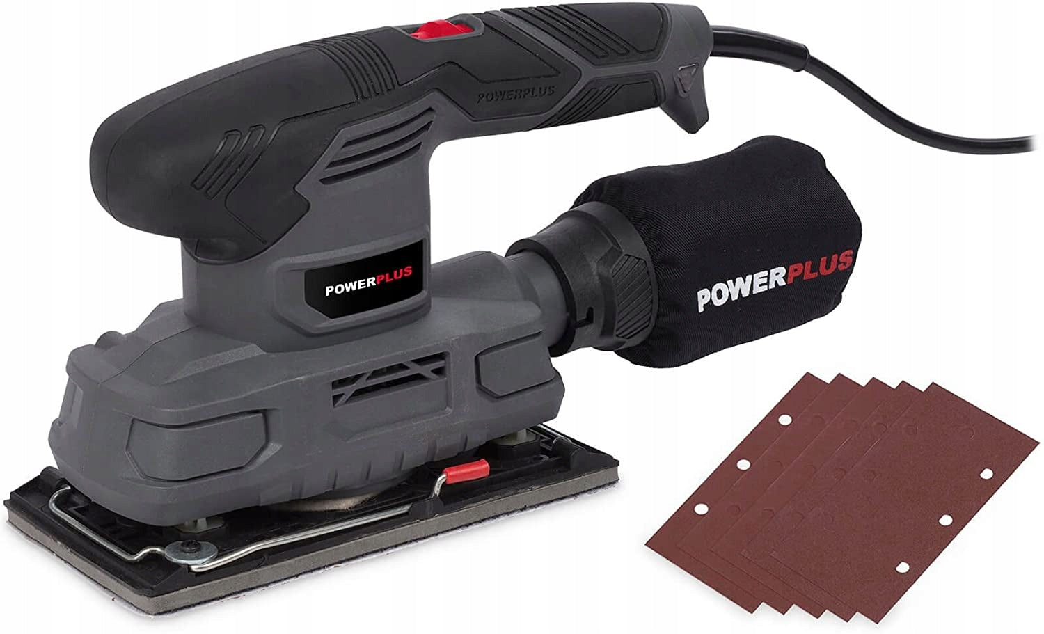 Schwingschleifer 180W 90x187mm POWE40010 POWERPLUS E 