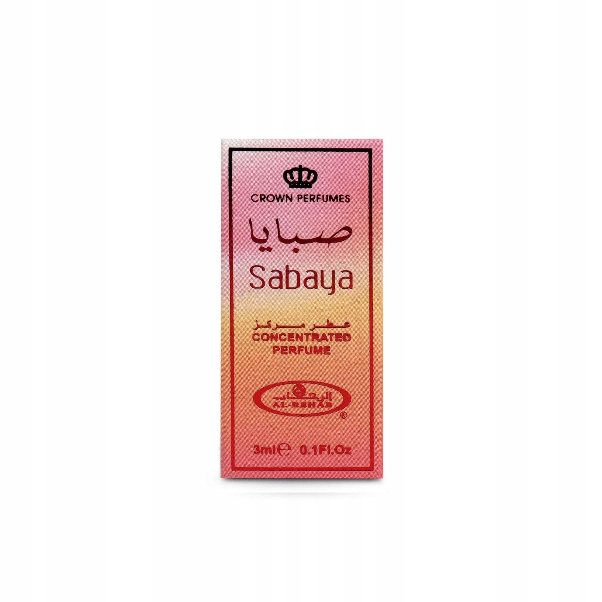 Sabaya Perfume in Oil for Women 3 ml Al Rehab CPO Manufacturer code 6291110090096