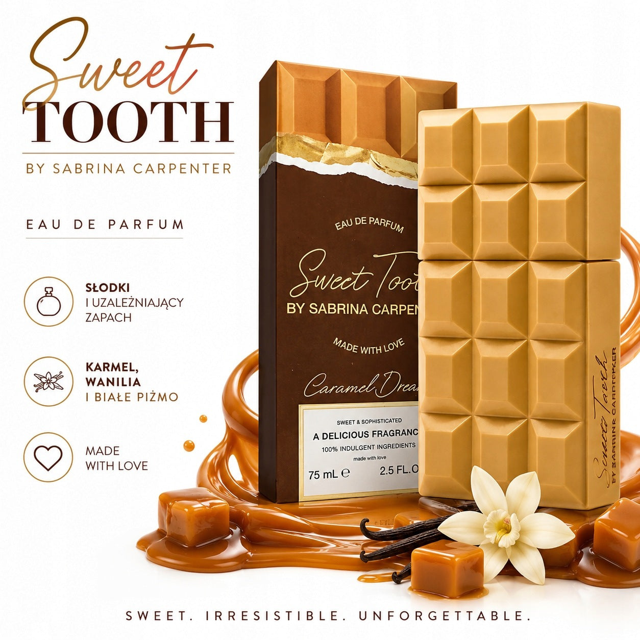 Sabrina Carpenter Sweet Tooth Caramel Dream 75 ml Wonderful! Packaging status original