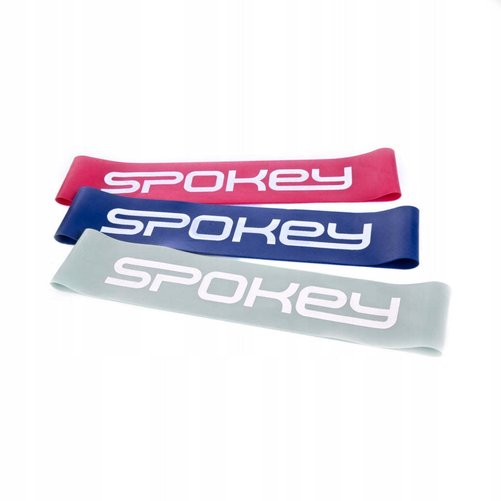 Sada gum Spokey Flex Set 3 ks, vícebarevná