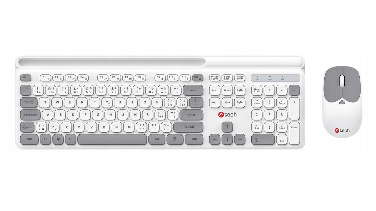 Sada klávesnice a myši C-TECH bílá Manufacturer C-TECH
