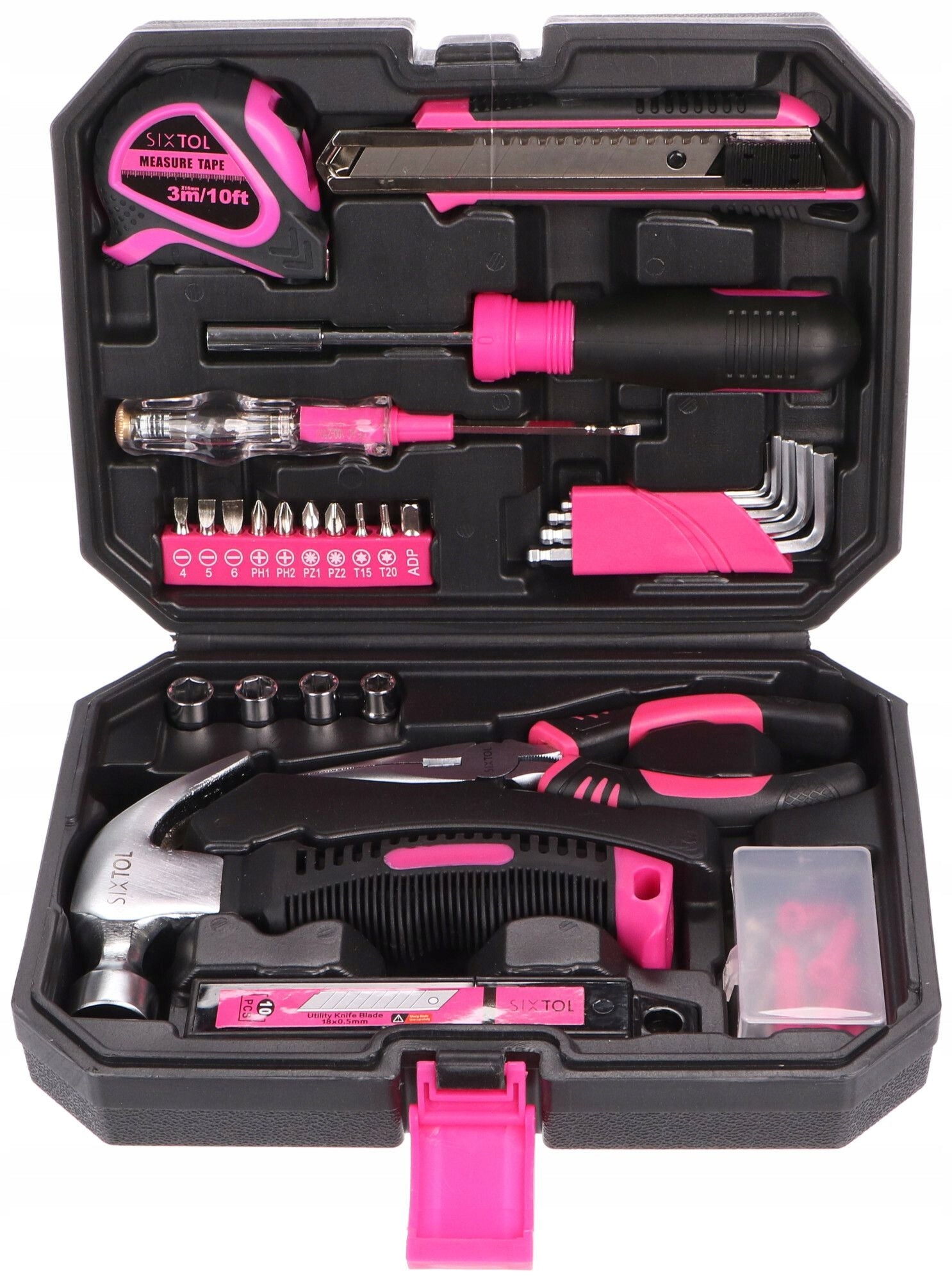 Sada nářadí HOME PINK 66