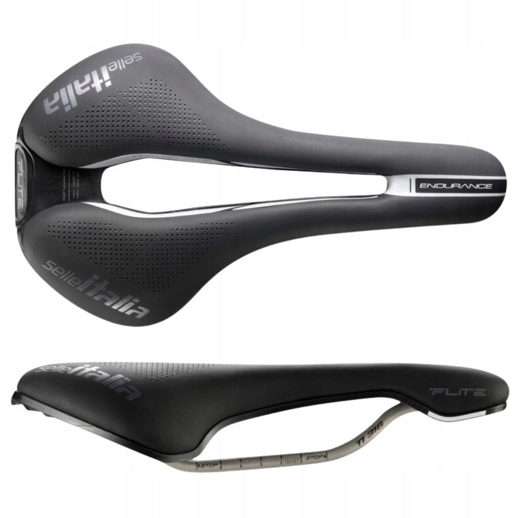 Saddle SELLE ITALIA Flite Boost Endurance Ti316 Superflow black - L3