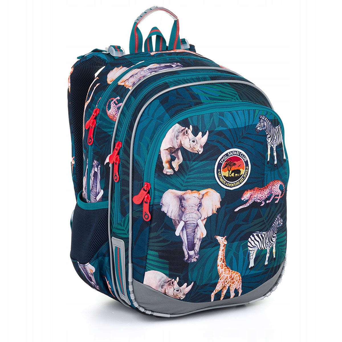 Safari school backpack Topgal ELLY 24014 1-4 class for boy and girl