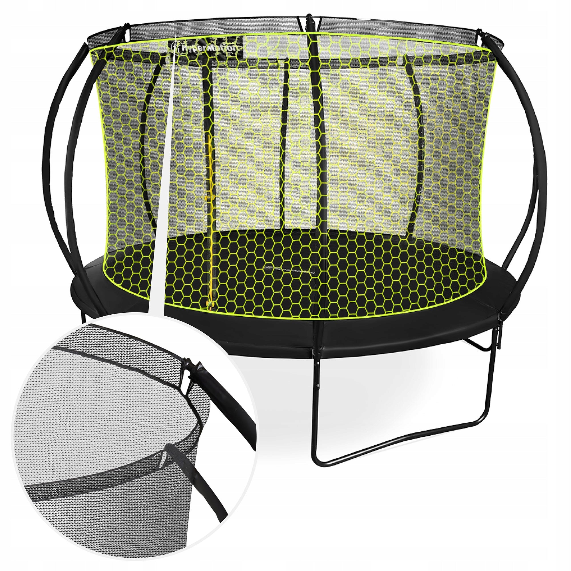 Safe Garden Trampoline for Adult Children Large 366cm XXL 150kg Net height 176 cm