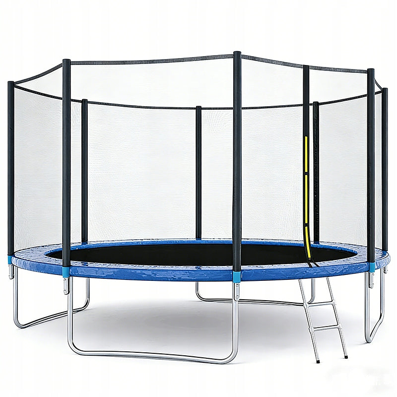 Safe Garden Trampoline for Adult Children Large 366cm XXL 150kg Total height 265 cm