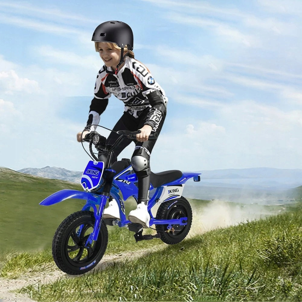 Safe Motorcycle Battery Operated JKING C6 For Kids 200W LED Light 12 Inch Packaging status original