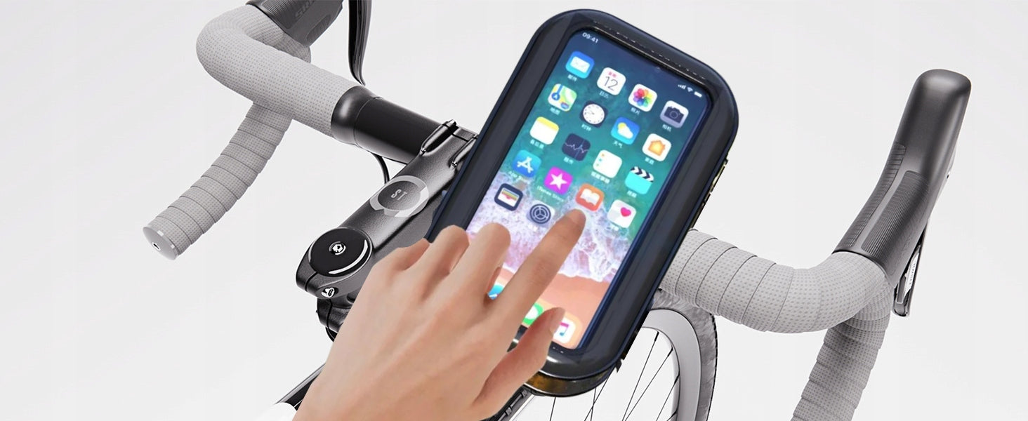 Safe and Sturdy Smartphone Holder for Bike WATERPROOF for Phone Packaging status original
