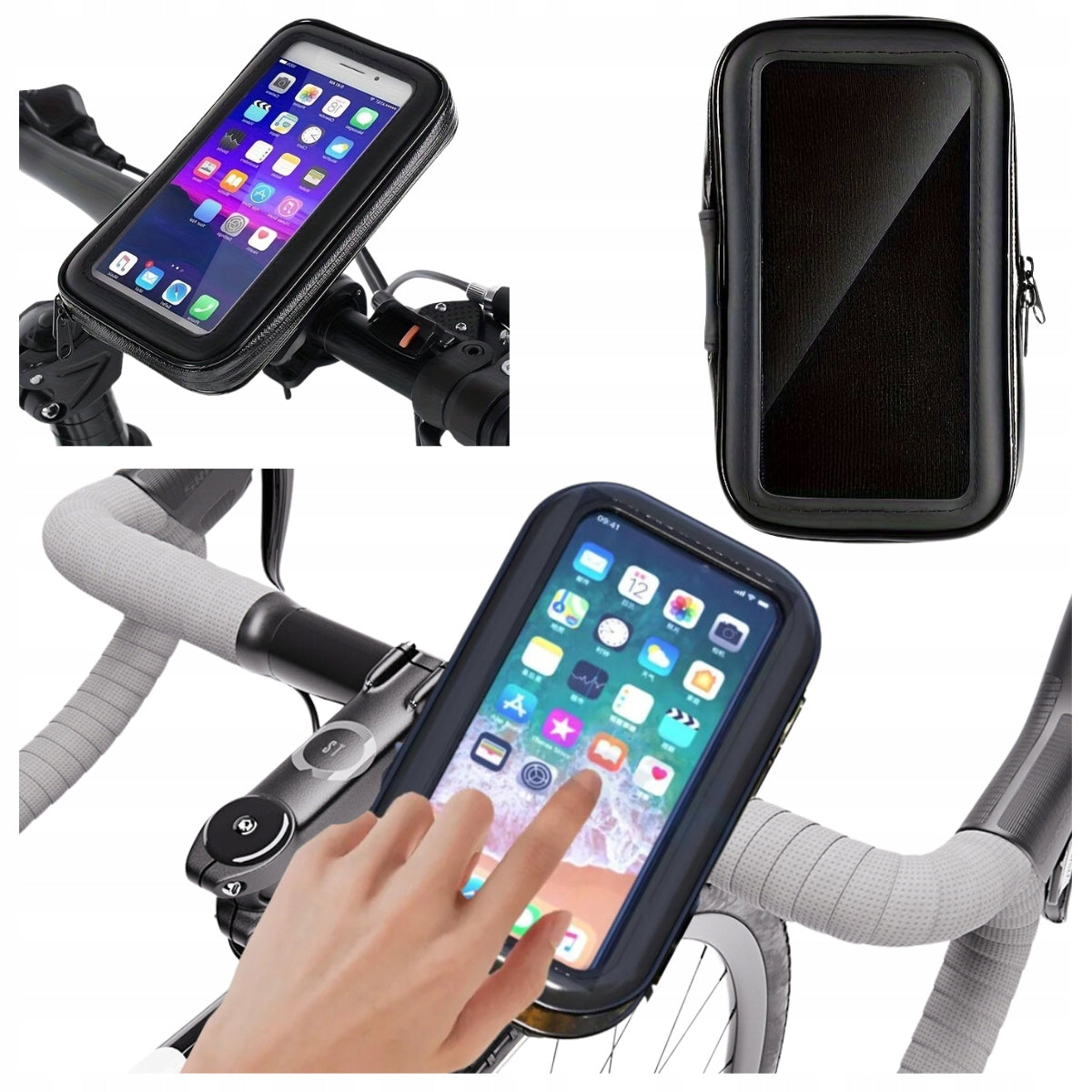 Safe and Sturdy Smartphone Holder for Bike WATERPROOF for Phone