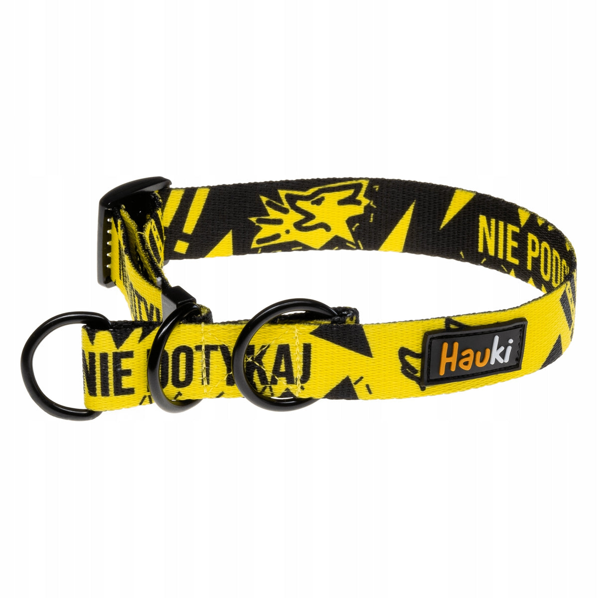 Safe semi-clamp collar for big dog Stop! - Hauki - Size L