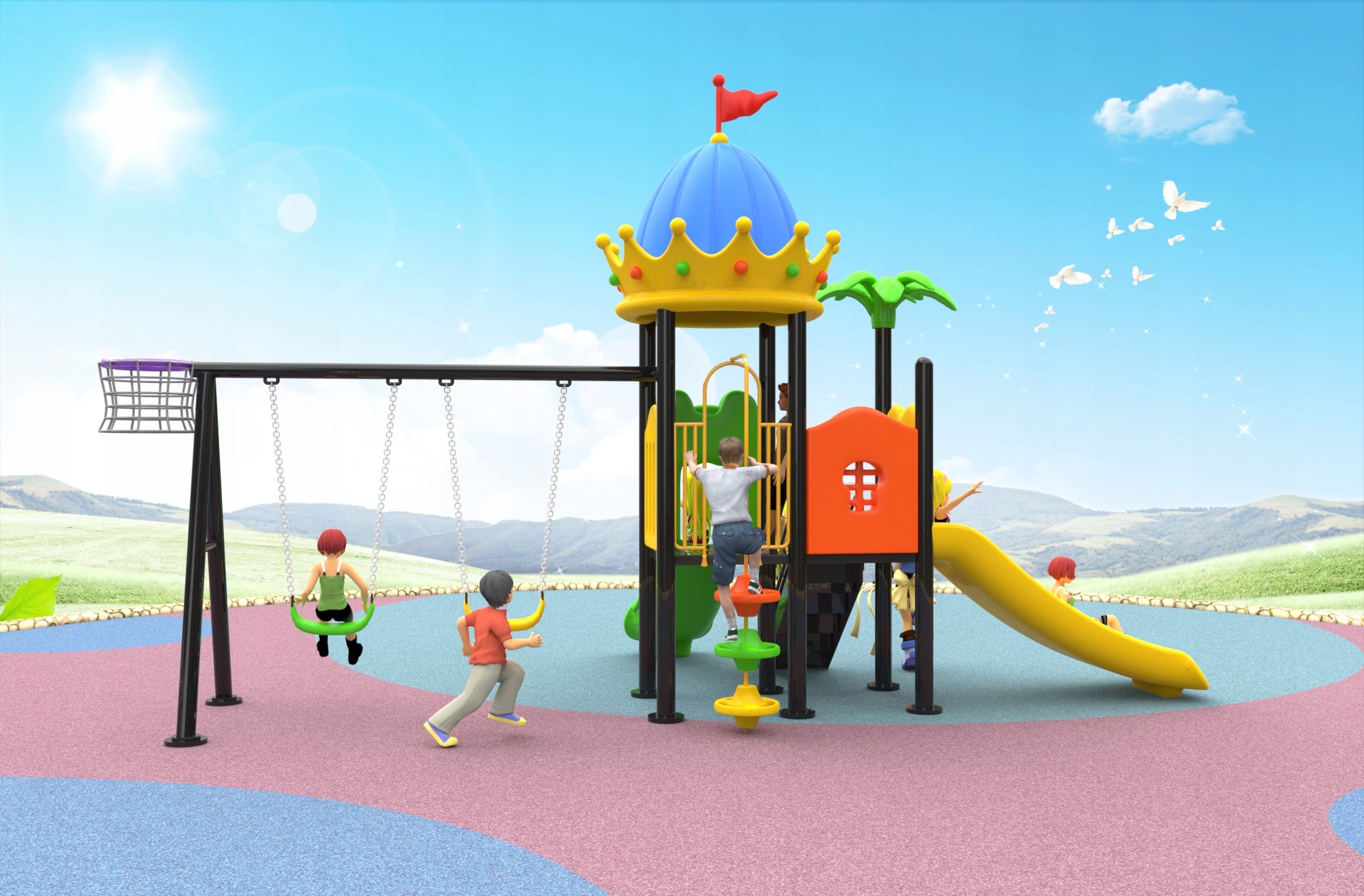Safe square toys - compliant with PN-EN standards Brand no brand