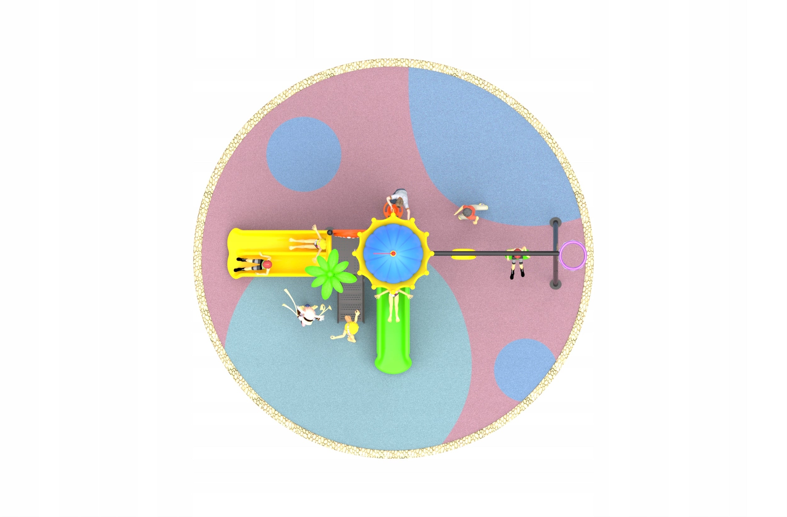 Safe square toys - compliant with PN-EN standards Kind plastic