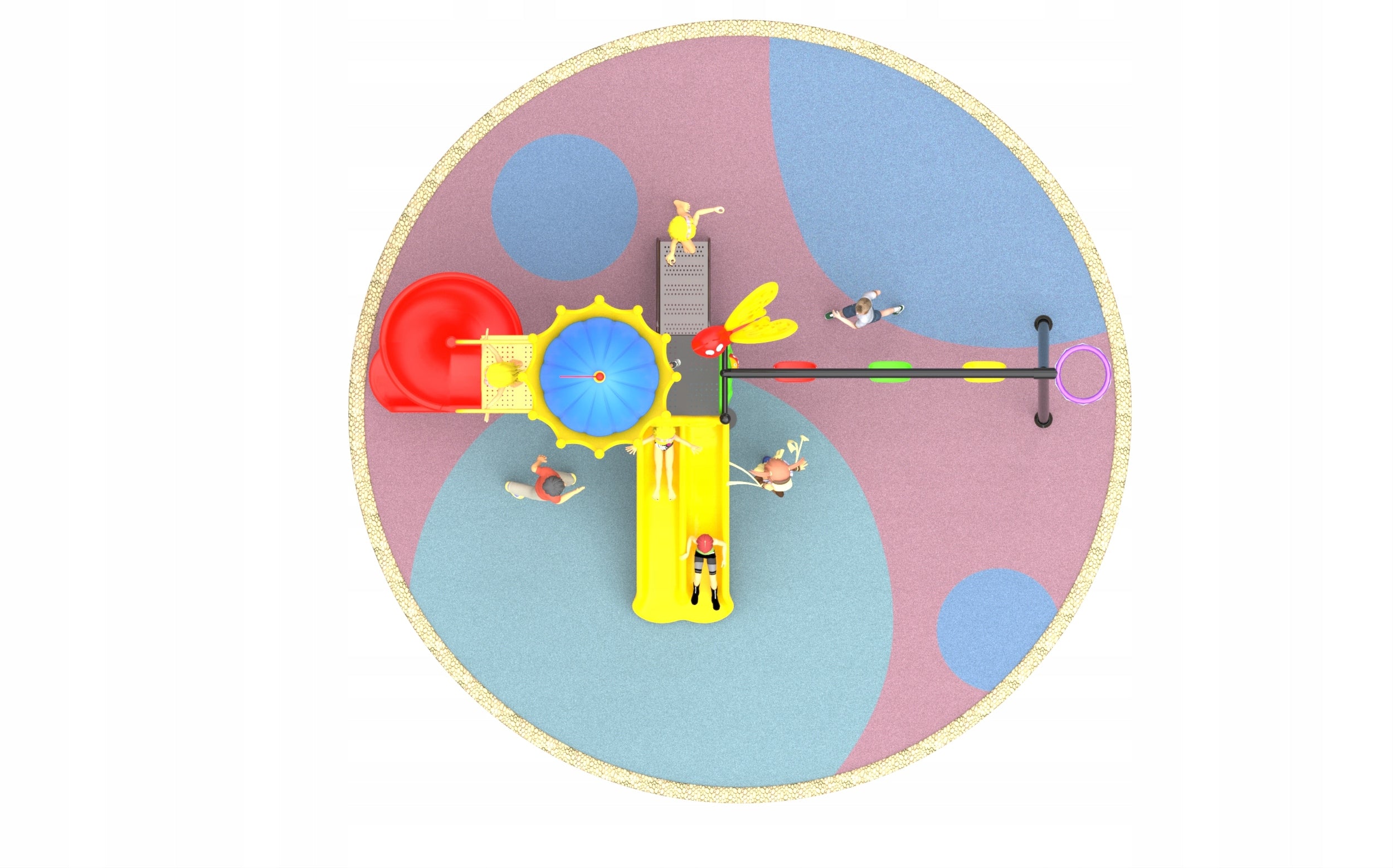 Safe square toys - compliant with PN-EN standards Kind plastic