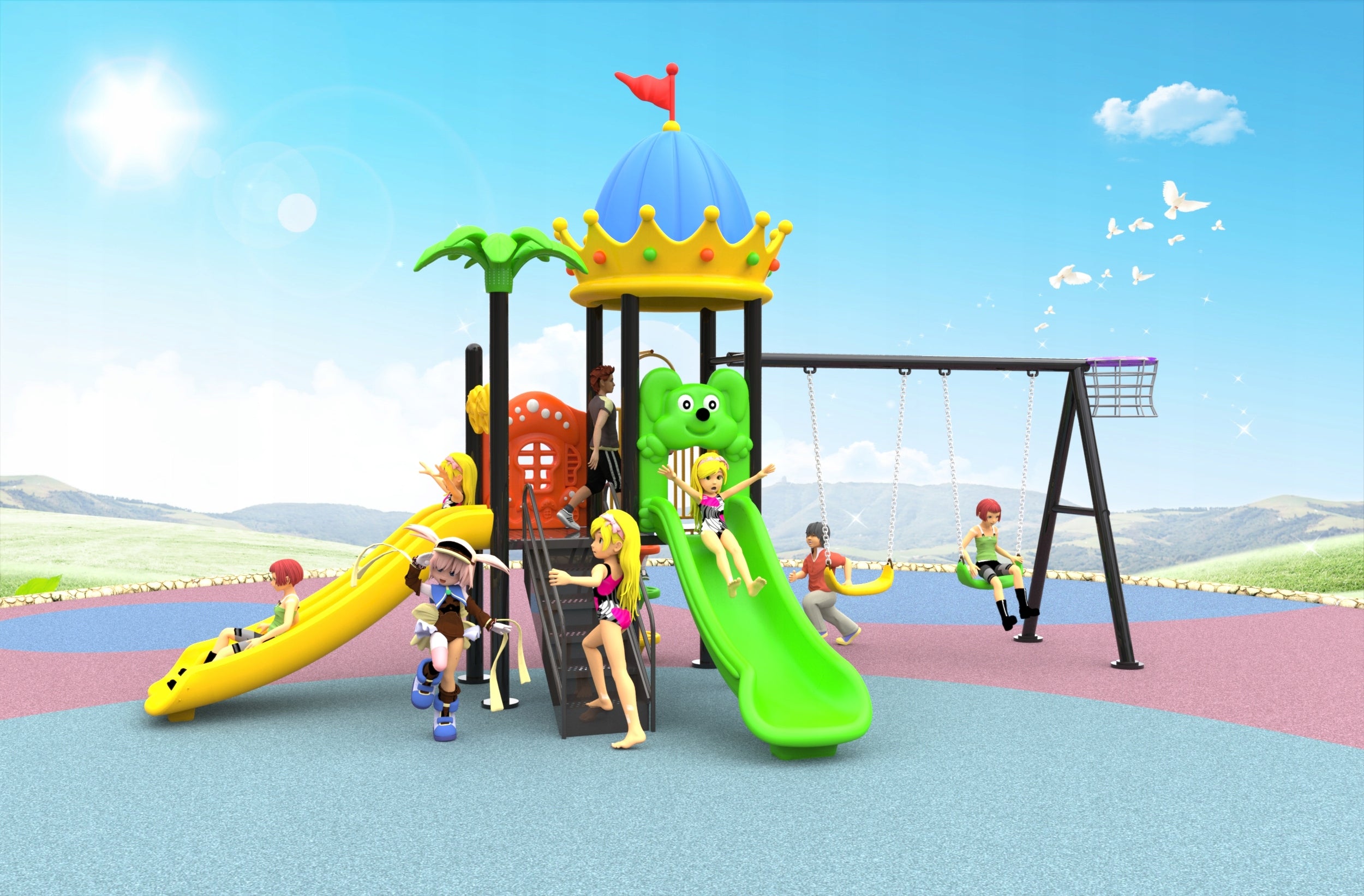 Safe square toys - compliant with PN-EN standards Manufacturer code A8