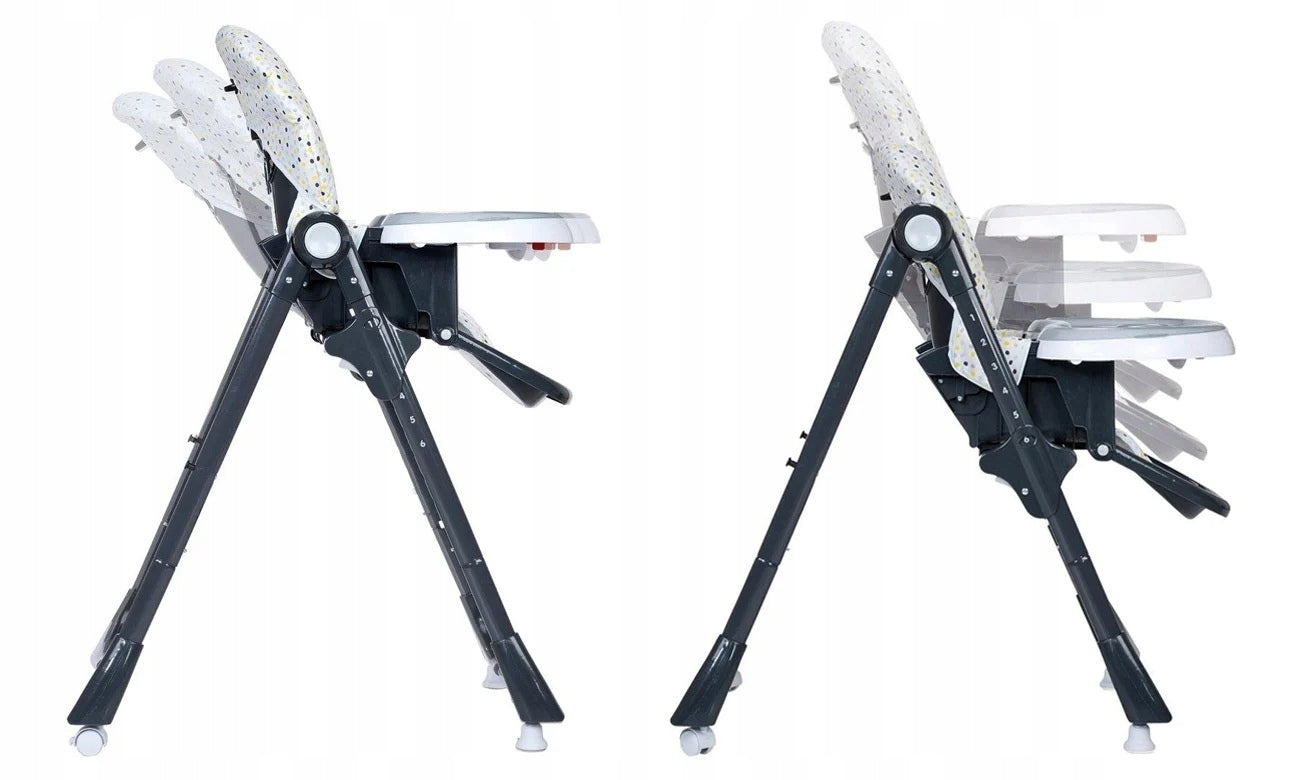 Safety 1st high chair KIWI 3in1 - grey patches, insert and headband. Packaging status original