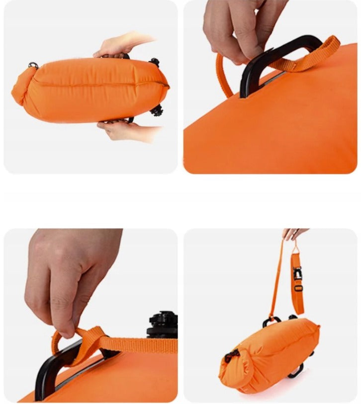 Safety Buoy for Swimming Rescue Buoy Inflatable 2in1 Dry Pocket Manufacturer code RC-K-1772