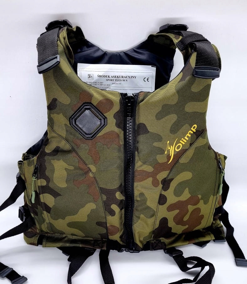 Safety Vest Olimp Sport Plus Life Vest Black Size XL For multipurpose