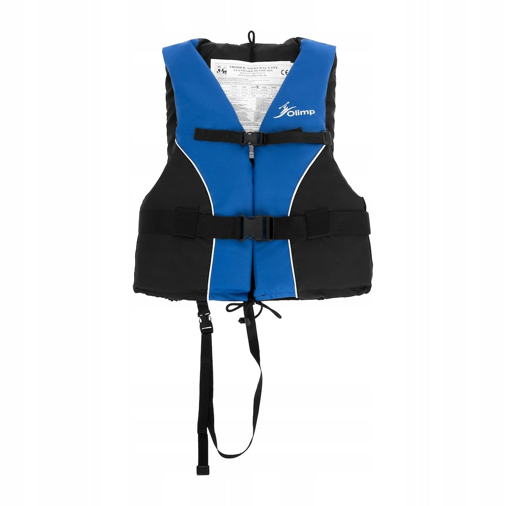 Safety Vest Olimp Standard 50N - Black/Blue XL Manufacturer code Standard 50N - Czarna/Niebieska XL