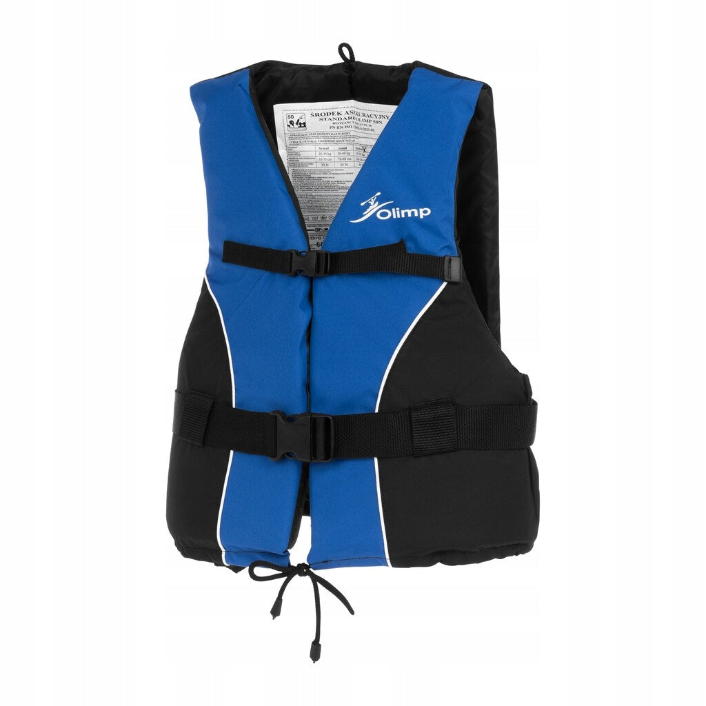 Safety Vest Olimp Standard 50N - Black/Blue XL