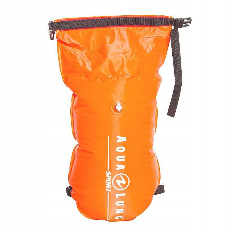 Safety buoy Aqualung Dry Bag Towable 15L orange Model IDry Bag