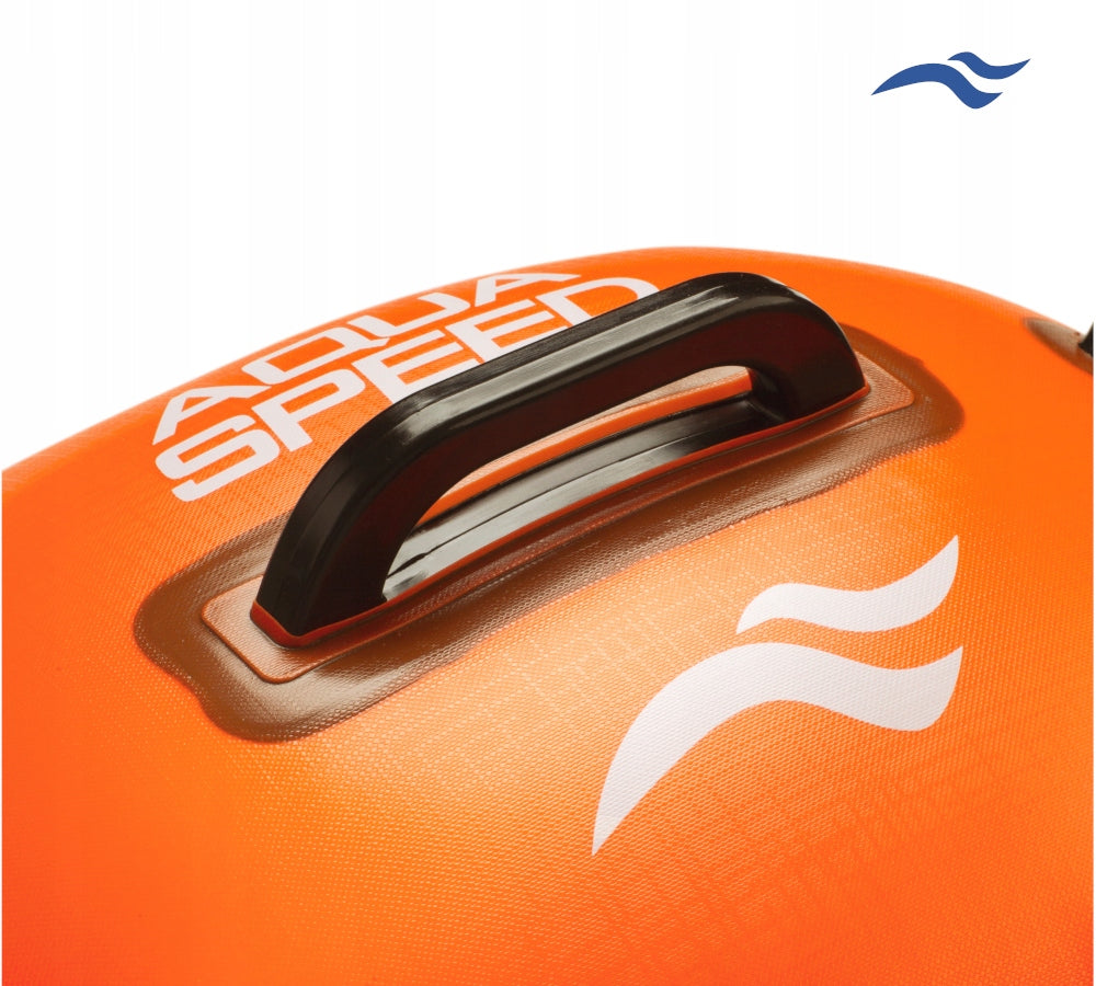 Safety buoy inflatable swimming 2in1 waterproof bag 42,5x35 cm 8-9L Brand Aqua Speed