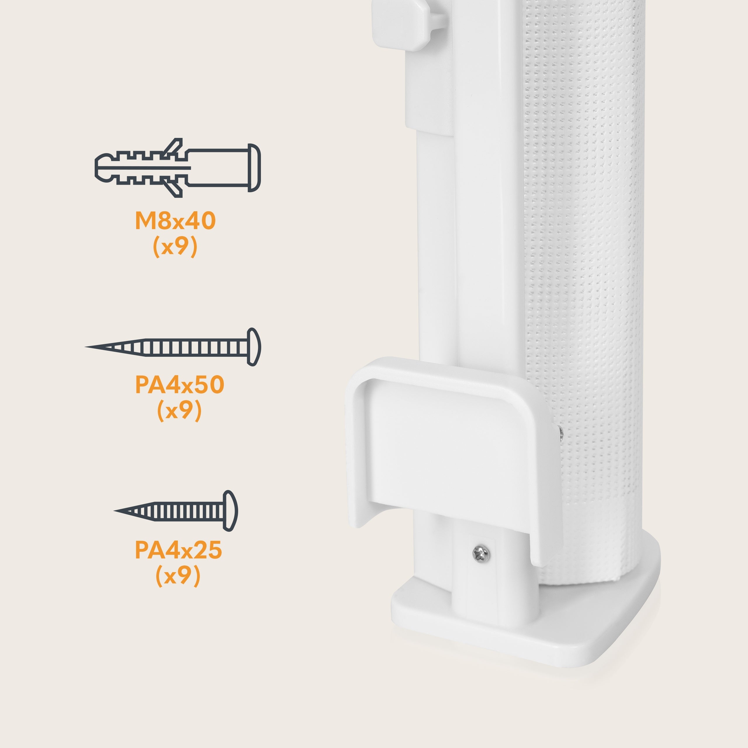 Safety gate for cat dog barrier for corridor balcony up to 140 cm Packaging status original