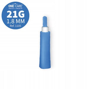 Safety lancets ONE-CARE OPTI 21G x 1,8 mm EAN (GTIN) 810008211571