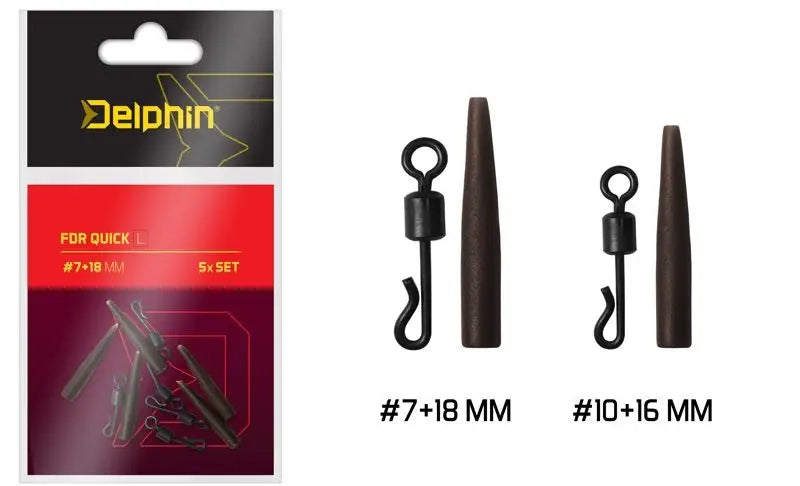 Safety pin with swivel Delphin feeder size.10