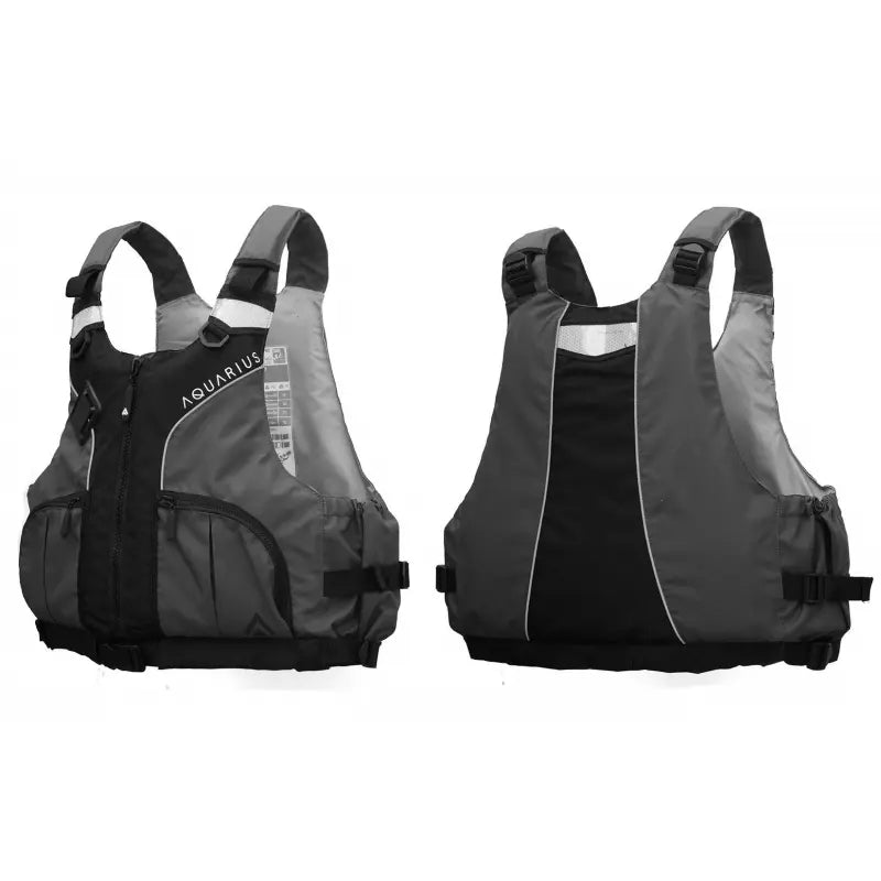 Safety vest Aquarius MQ Pro grey/black XXL board safe